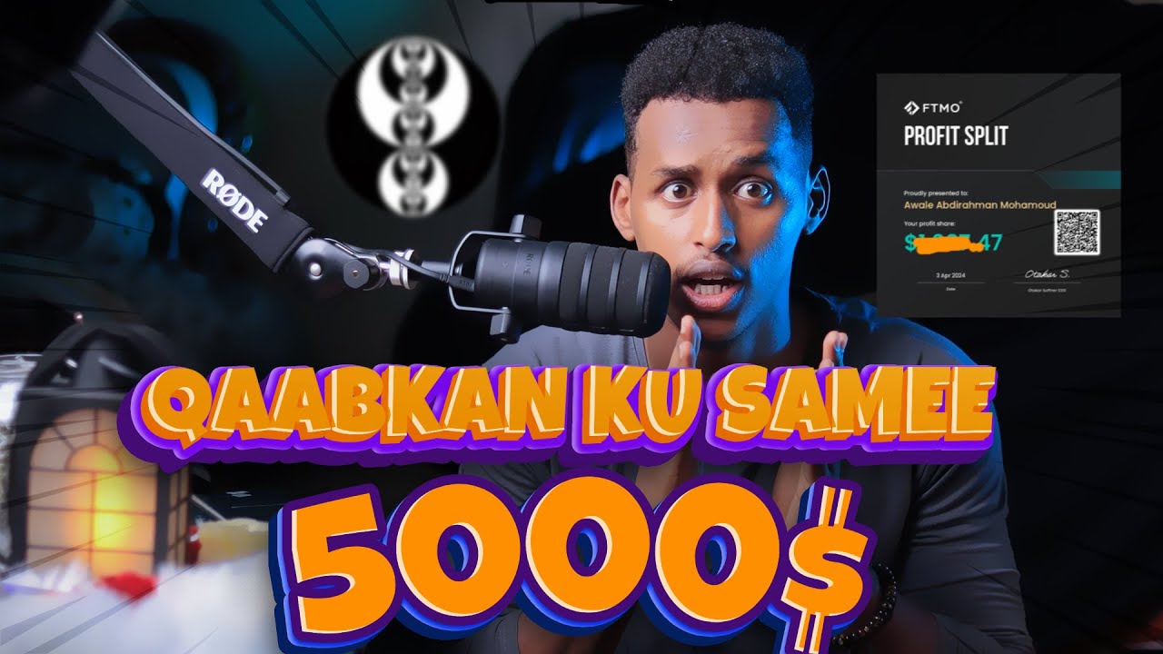 Forex qaabkaan uga sameeyay 5000$  FTMO A to Z | ICT SOMALI
