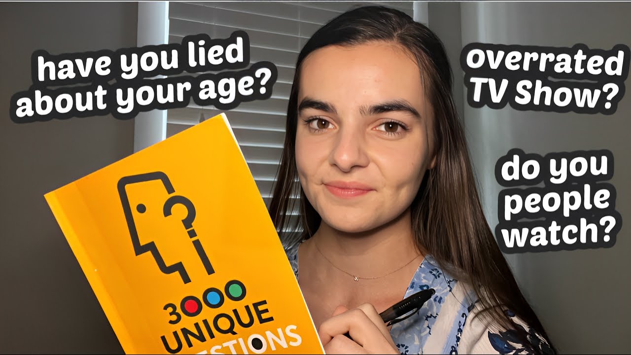 ASMR Asking You 100 VERY Personal Questions