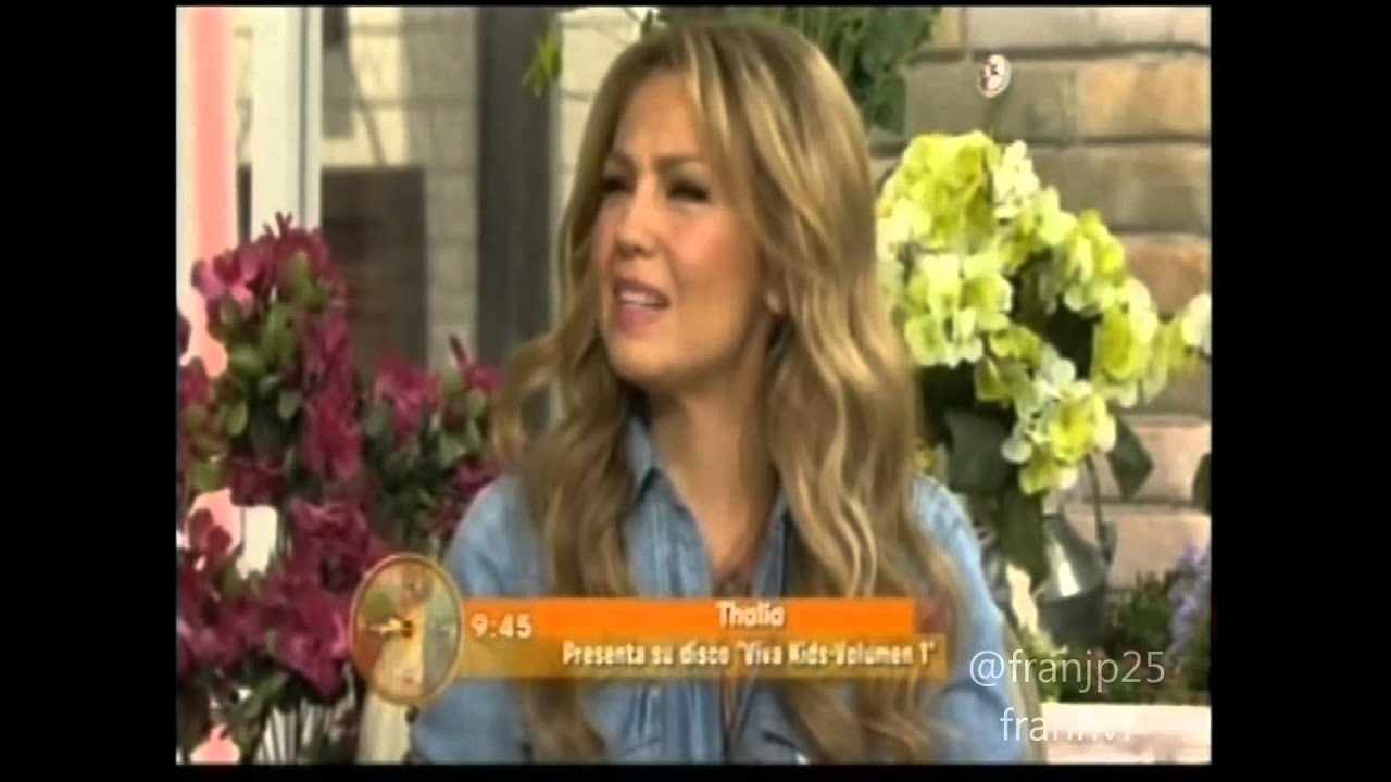 Programa Hoy com Thalia viva kids