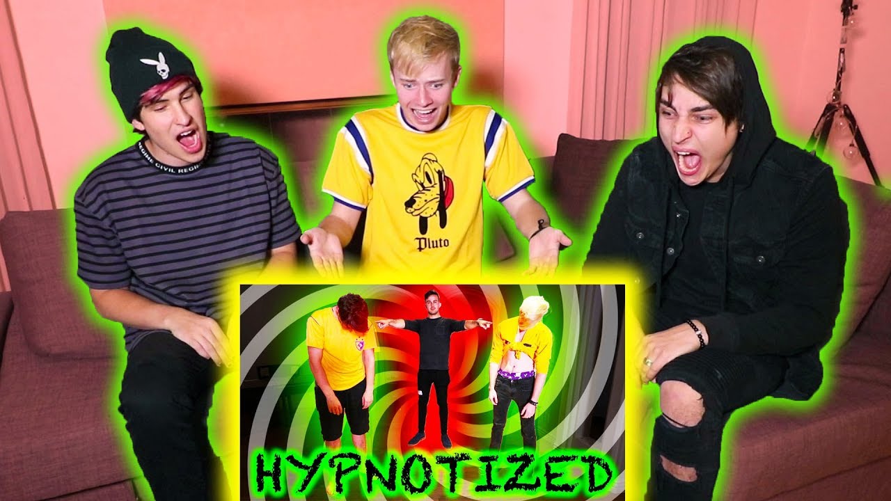 REACTING TO OUR HYPNOSIS (Real or Fake?) | Sam Golbach