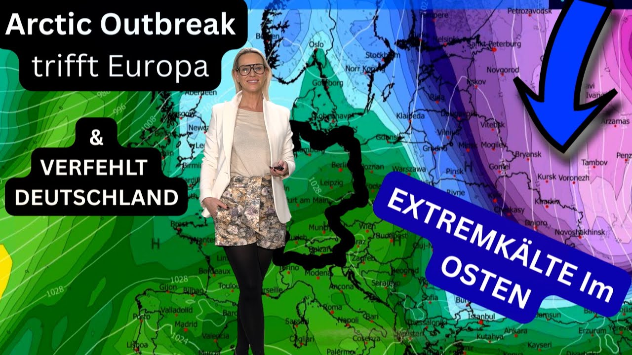 Sibirische Kältepeitsche in Europa – Deutschland entkommt, doch der Winter rückt näher (ECMWF)