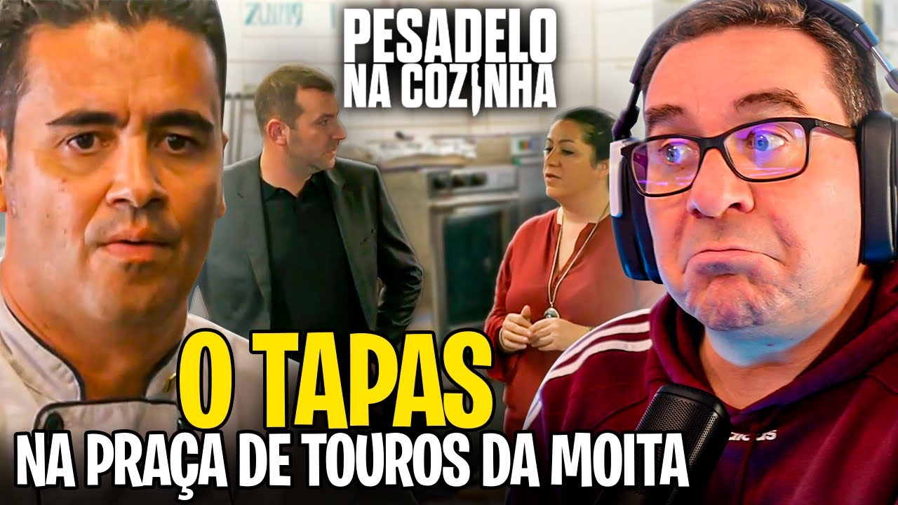 RIC REAGE PESADELO NA COZINHA PORTUGAL 🇵🇹  | TAPAS | EP 3 - PT 1 | QUE DESORGANIZAÇÃO