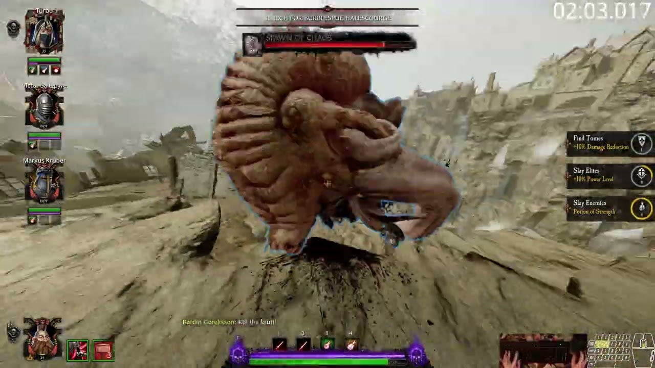 Warhammer Vermintide 2: Halescourge Recruit All Objectives Co-op Speedrun - 