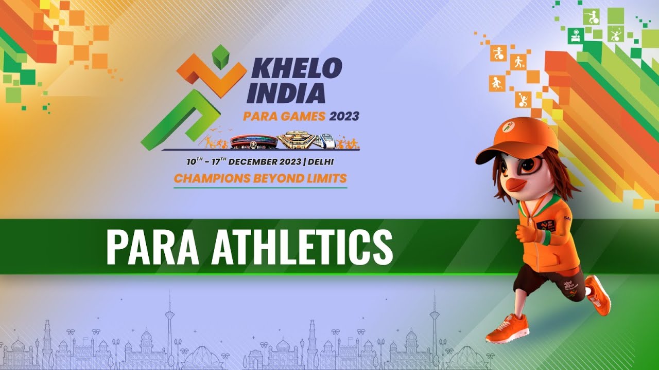 LIVE Para Athletics 👟 Khelo India Para Games 2023 | Doordarshan Sports