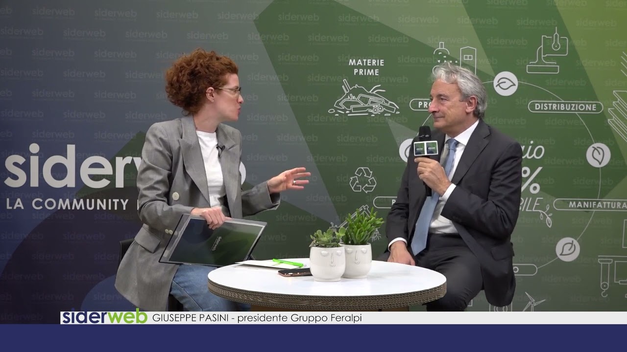 Giuseppe Pasini (Feralpi): il sistema acciaio pu&ograve; farcela, ma sull&rsquo;energia serve un&rsquo;Europa unita