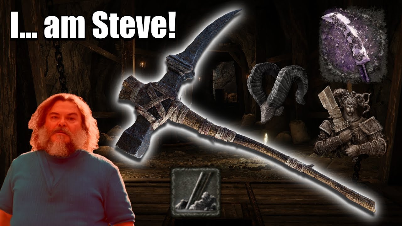 Elden Ring pvp: Pickaxe invasions (heavy infused)