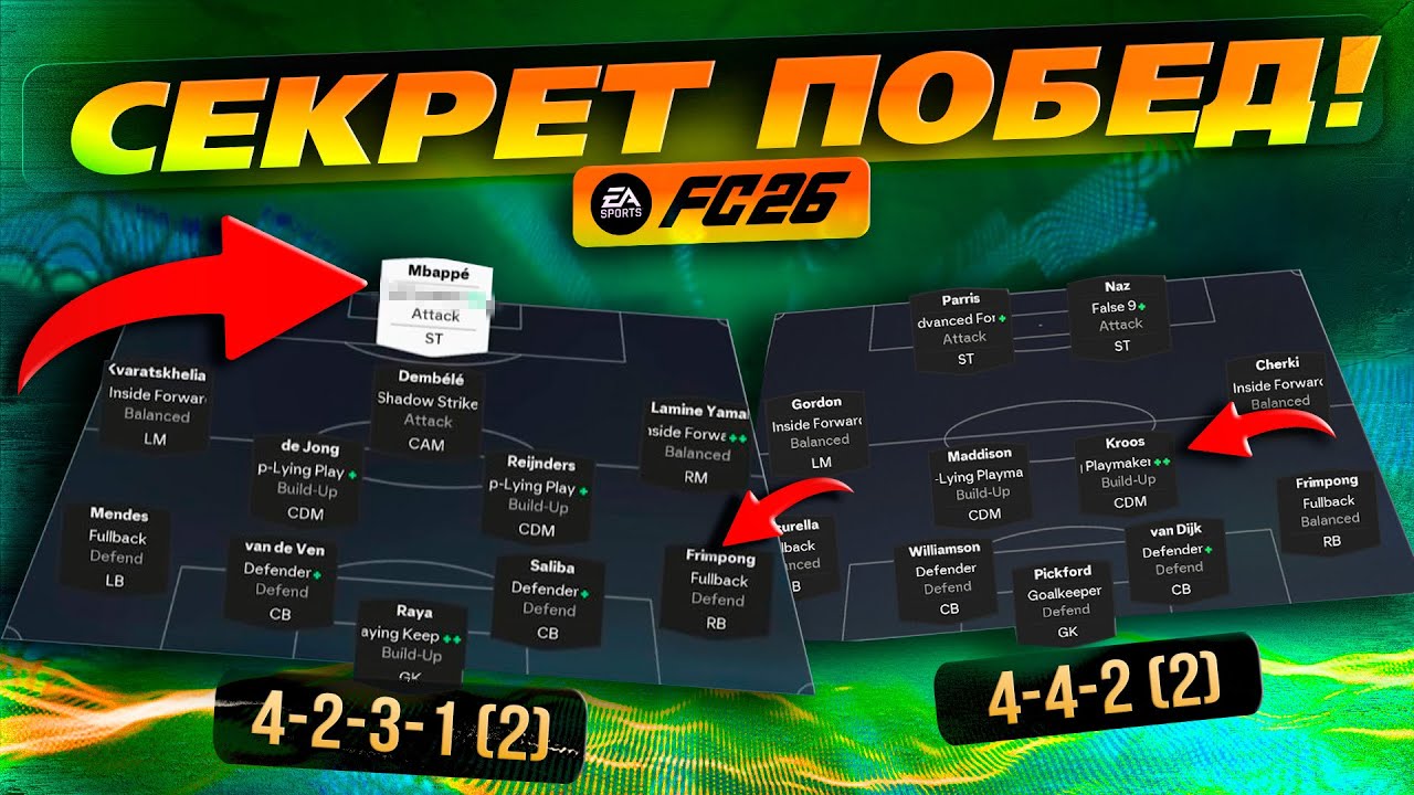 БЕЗ этих СХЕМ И ТАКТИК ты НЕ ПОБЕДИШЬ в FC26!