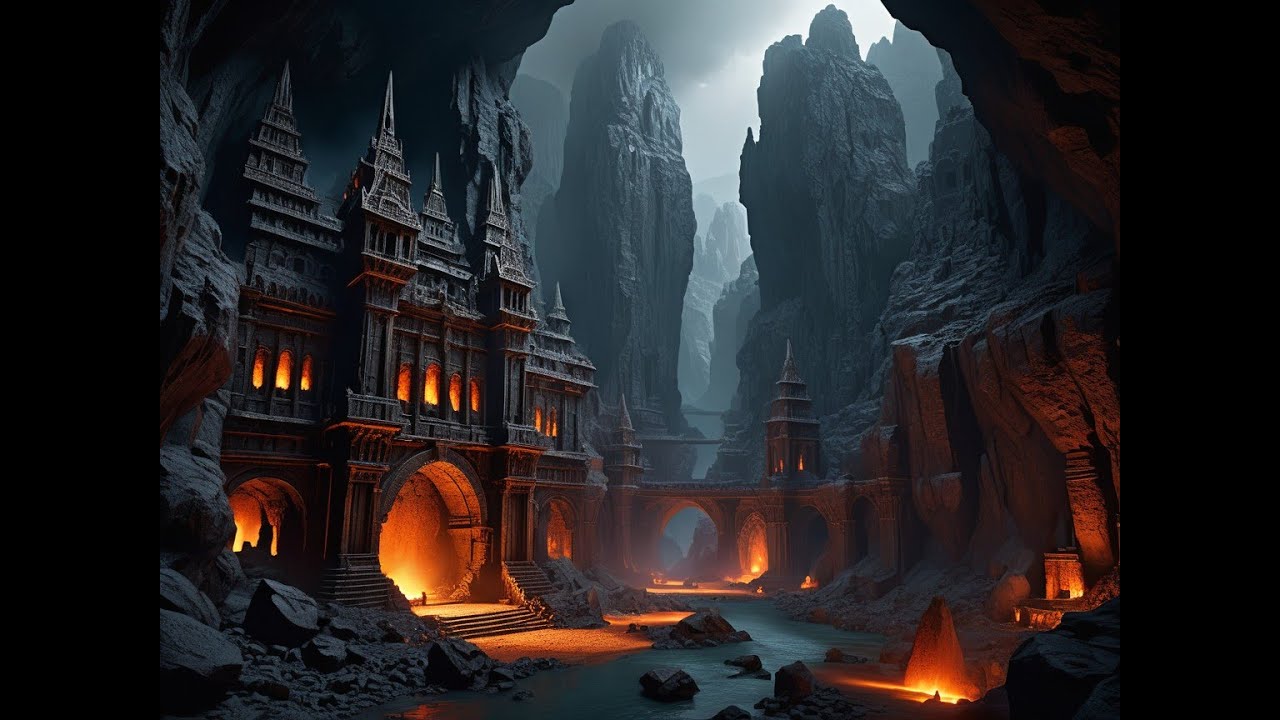 You stand at the gates of a lost infernal forge | 2-Hour Fantasy Ambience for Focus, & TTRPGs