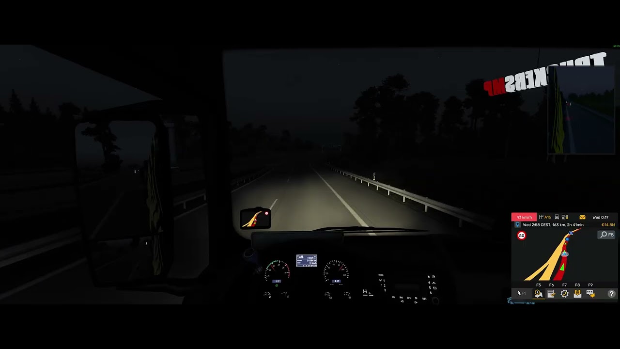 Euro Truck Simulator 2 TMP Rostock - Dresden