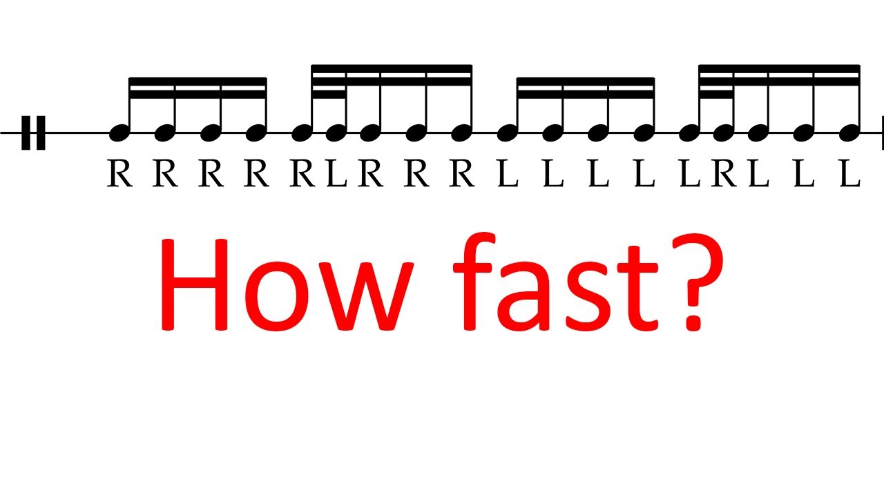 How fast can you play 8-8-16 with filler?