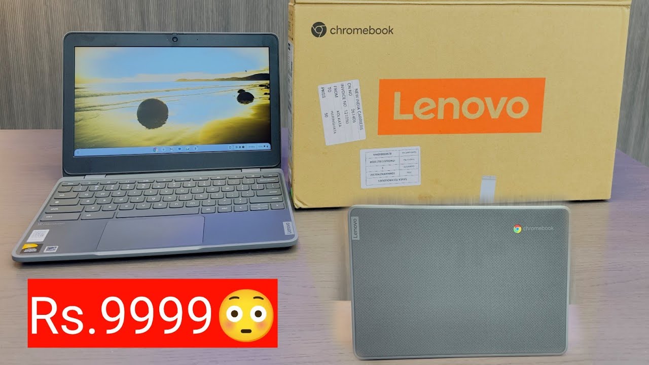 Lenovo Chromebook Unboxing,First Look & Review 🔥 Rs.9999😳 | Best Chromebook under 10000
