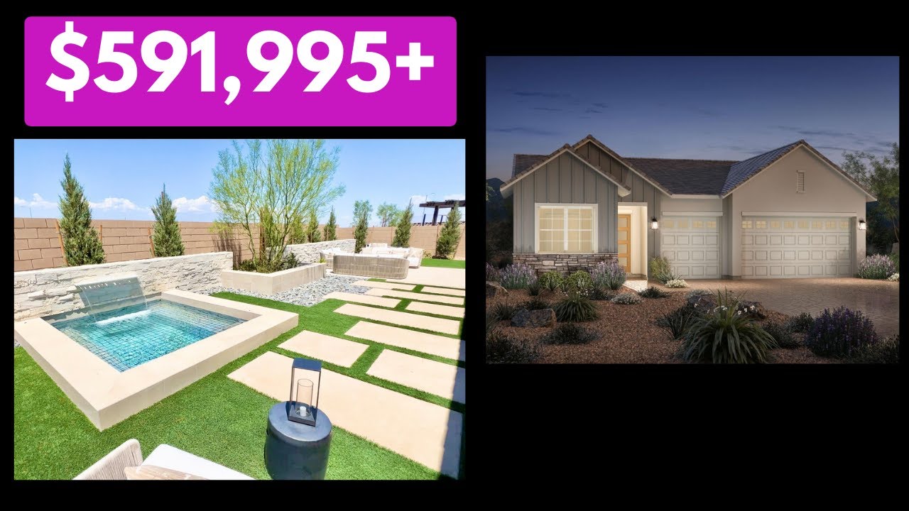 Toll Brothers Henderson Single Story Home in Cadence