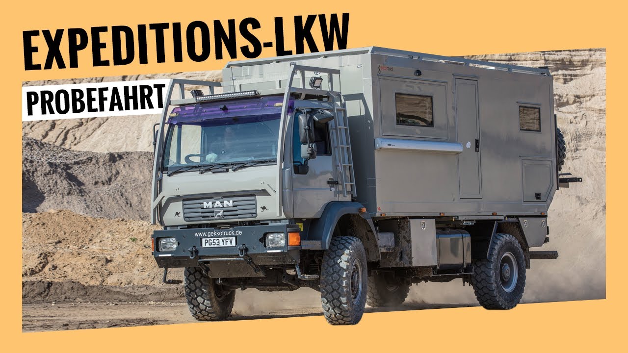 Expeditions-Lkw von Gekkotruck – bezahlbar und bodenständig