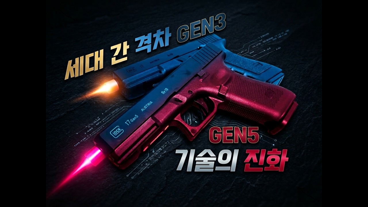 [1부] E&C 글록 5년 경험기~주절주절 (글록17 Gen5 / Gen3)
