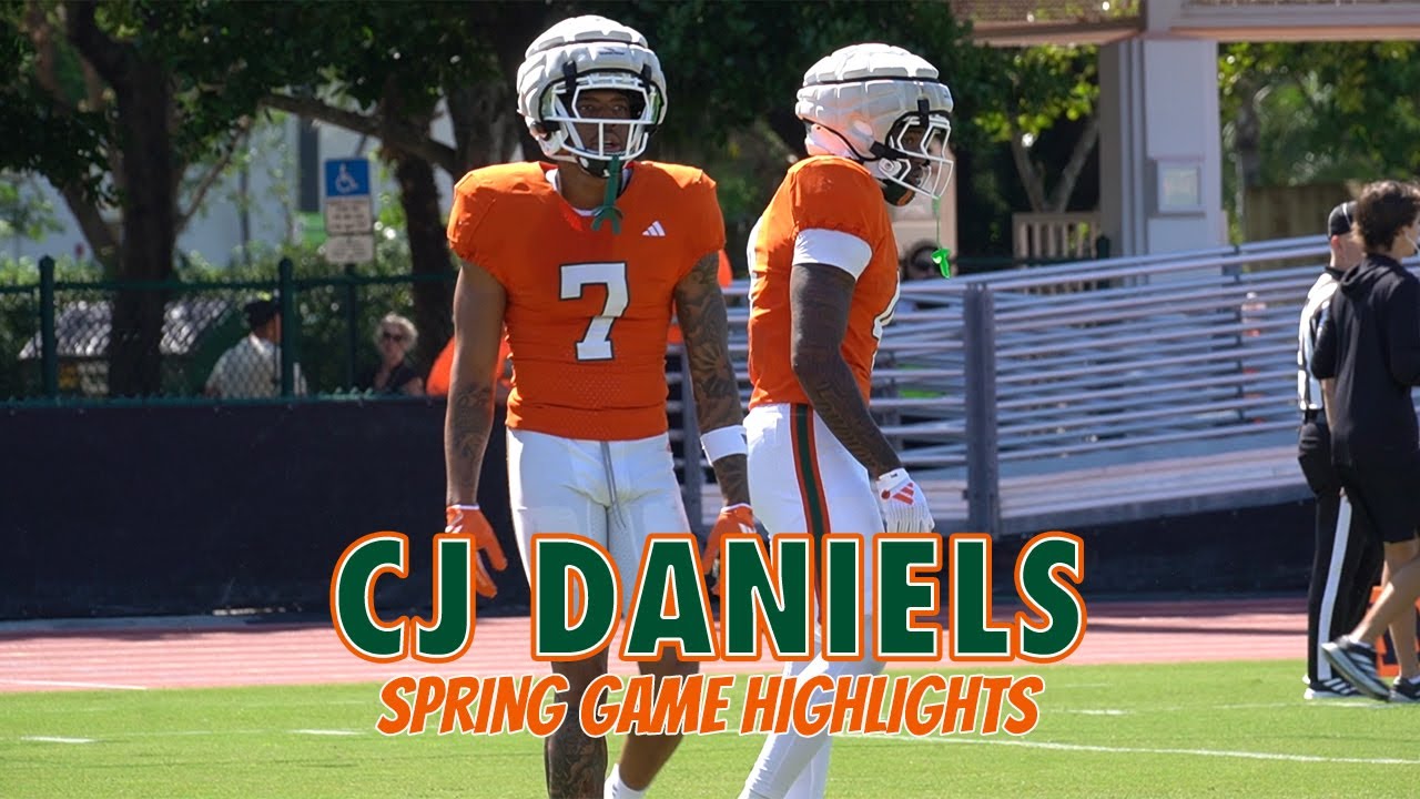 FIRST LOOK at WR CJ Daniels in Spring Game | Full Highlights