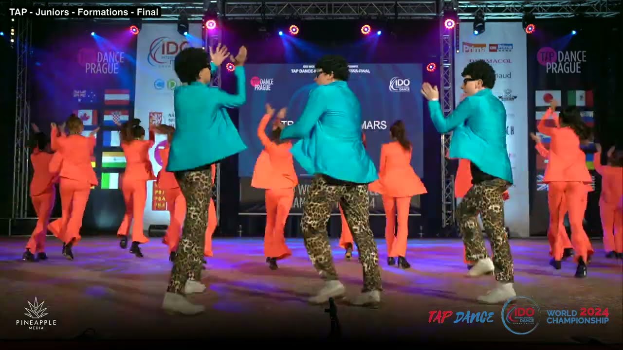 STRAIGHT FOR MARS, Junior Formations, IDO WORLD TAP DANCE CHAMPIONSHIPS 2024