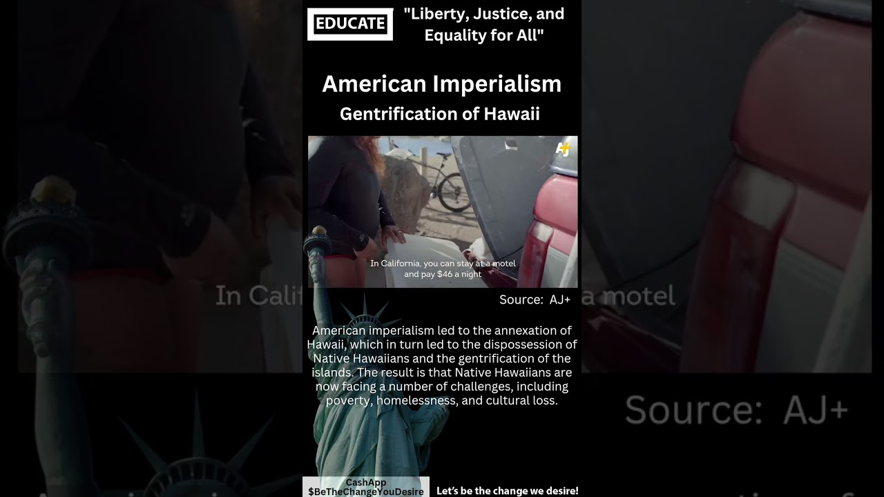 Theft of Hawaii Has Led to Systemic Oppression, Dispossession and Gentrification