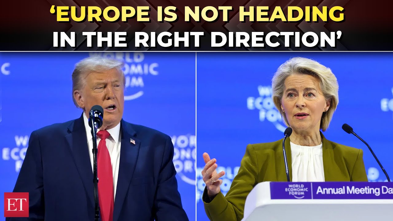 ‘Losers, destroying themselves…’: Trump tears into Europe at Davos amid Greenland row | WEF 2026