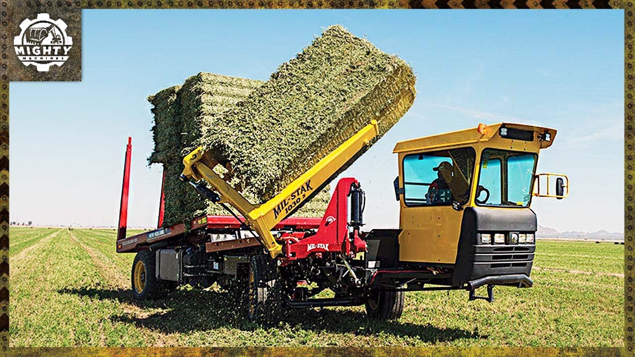 IMPRESSIVE Bale Handling Machines | Modern Agriculture Equipment That Are On Another Level