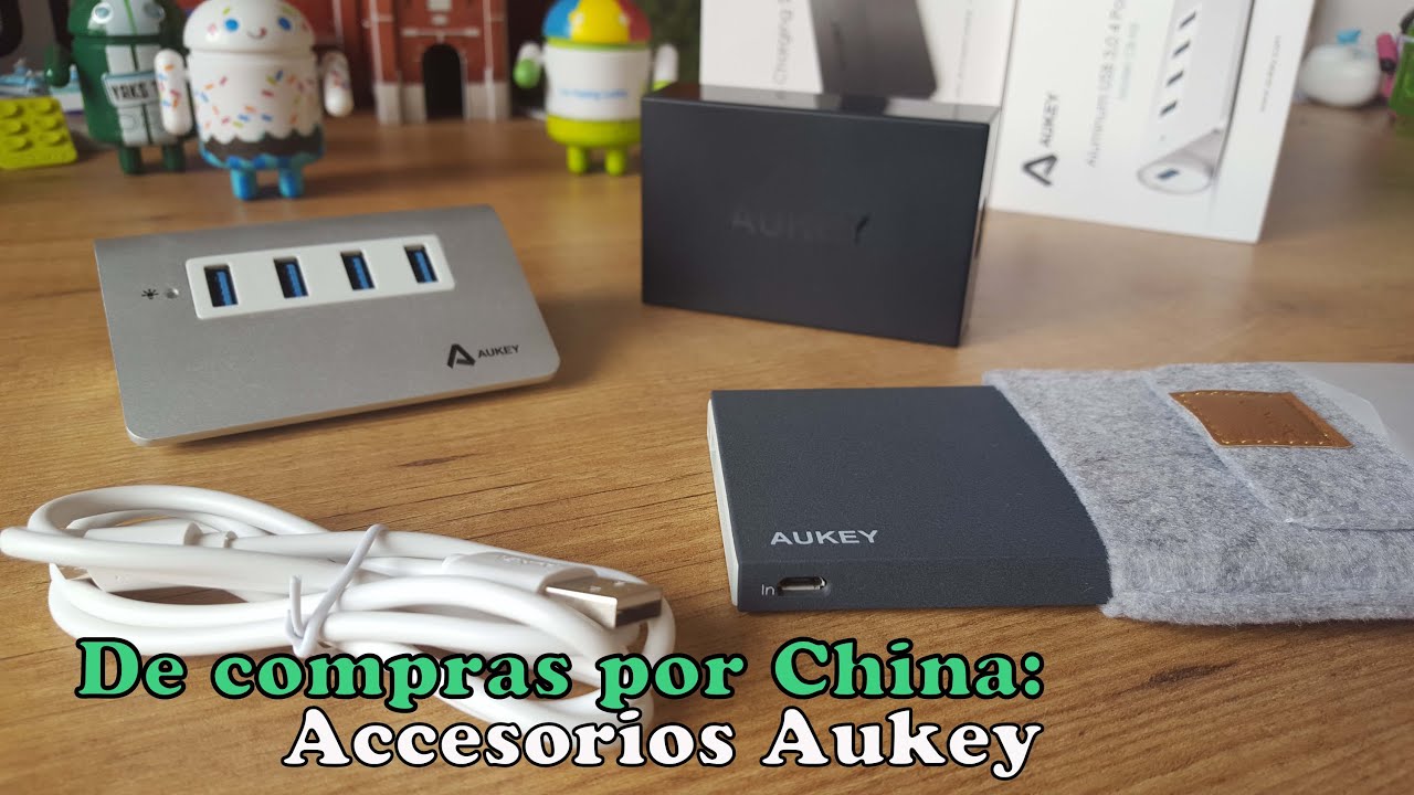 De compras por China... Amazon: Accesorios Aukey de gran utilidad