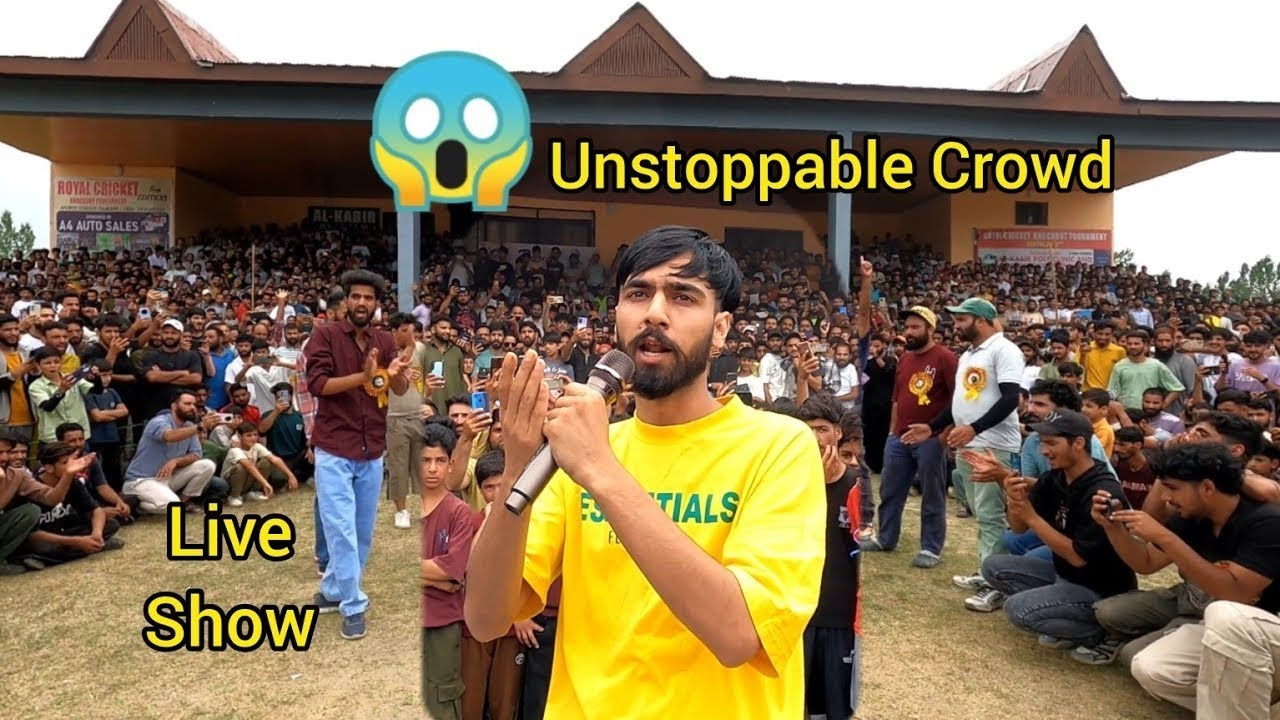 LIVE PERFORMANCE || SANGAM CHADAI PETH & KASHMIR ANTHEM || PULWAMA STADIUM