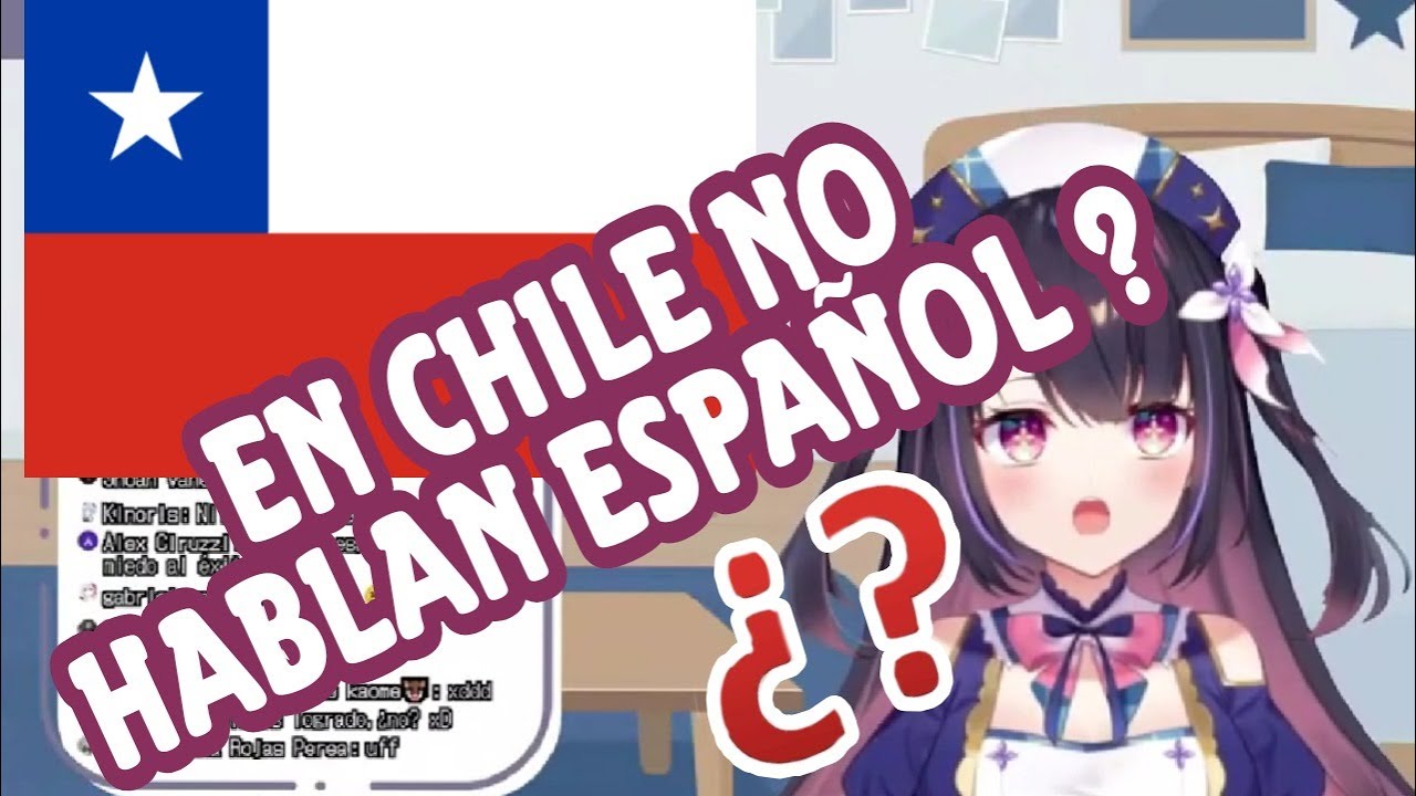 En chile no se habla en Español ?? xD 【Hina Misora Vtuber Wactor】