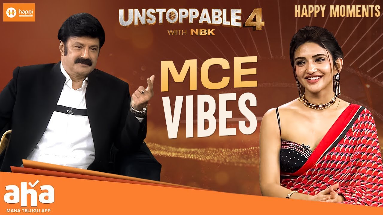 Sreeleela is Main Character Vibes Everywhere! | Unstoppable with NBK | ahavideoIN