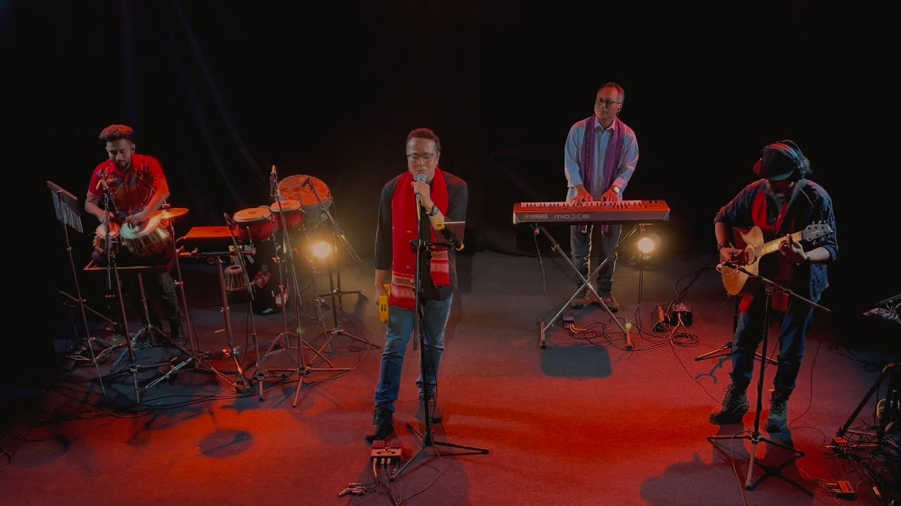 Mere Apne (Ghazal) - Rupam Bhuyan Unplugged | Live | Event curated by Music Malt & Mind Garage