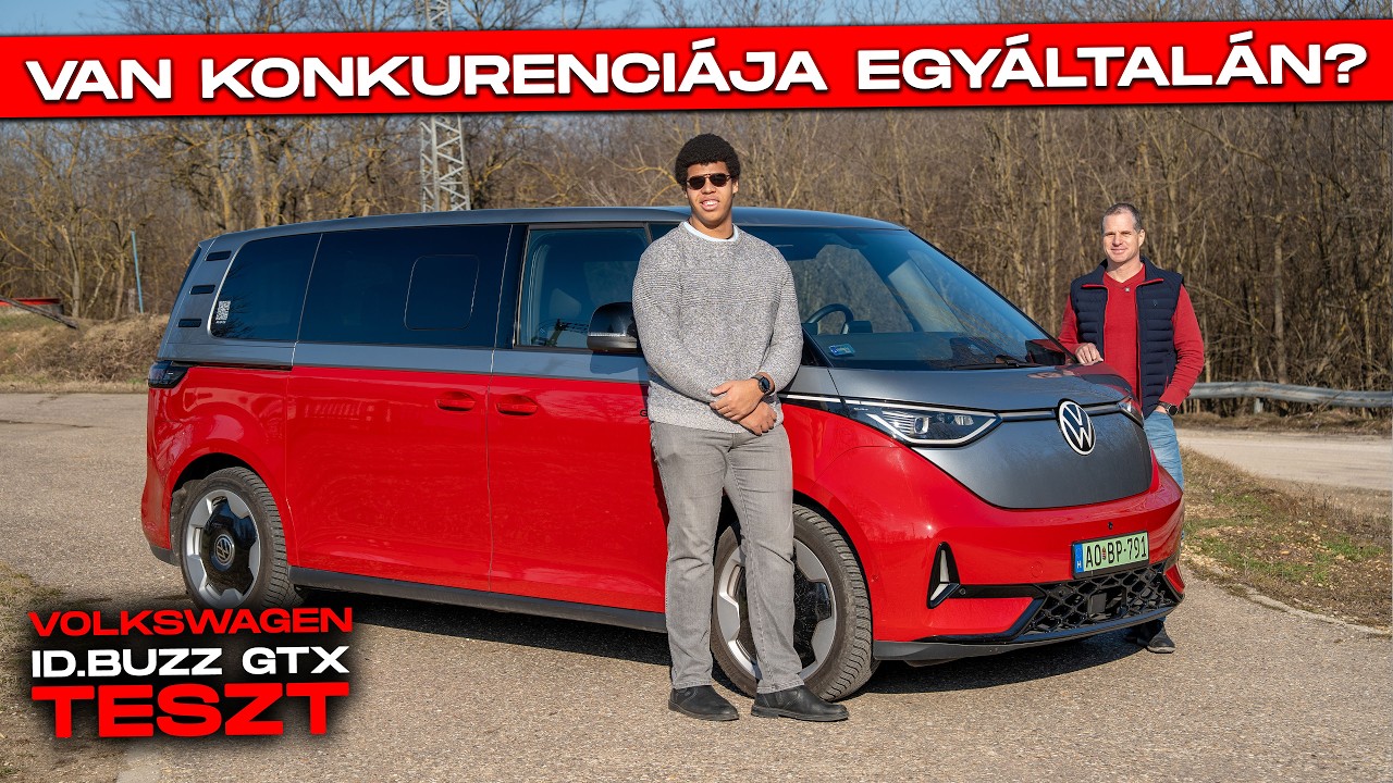 Titkos TIPP a KISBUSZOK között? - Volkswagen iD.BUZZ GTX (Garázs Ep. 1053.)