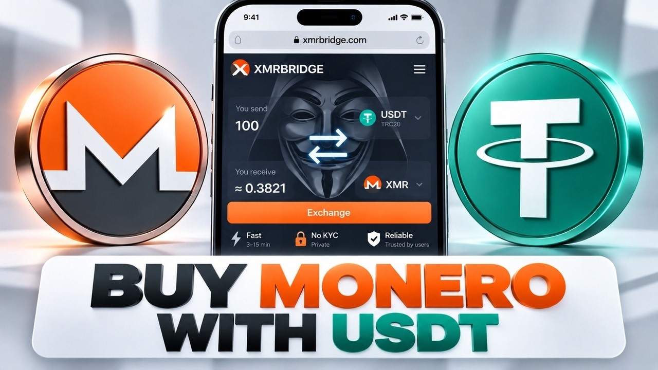 How to Buy Monero (XMR) with USDT | No KYC Step-by-Step Guide