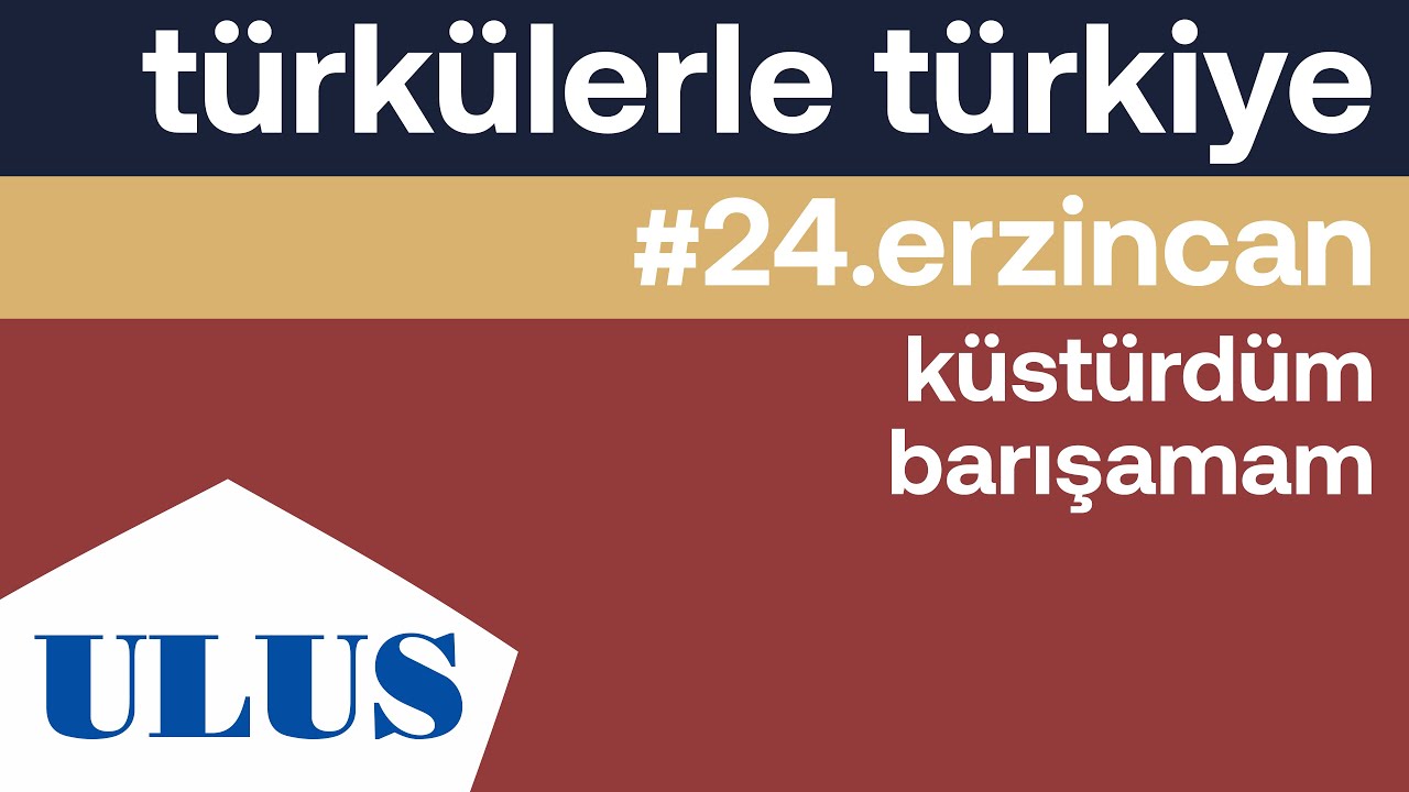 Orhan Hakalmaz - Küstürdüm Barışamam | Erzincan Türküleri