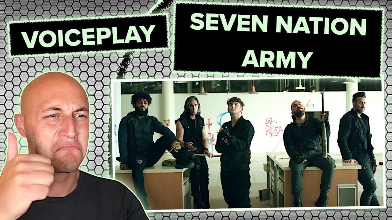 Classical musician reacts / analyses: VOICEPLAY - SEVEN NATION ARMY (White Stripes cover)