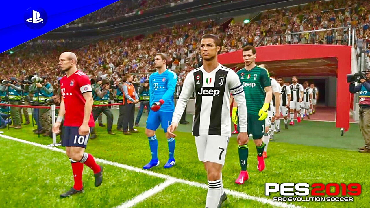 يوفنتوس vs بايرن ميونيخ 🔥 كريستيانو رونالدو ضد اريان روبين | مباراة أسطورية في PES 2019