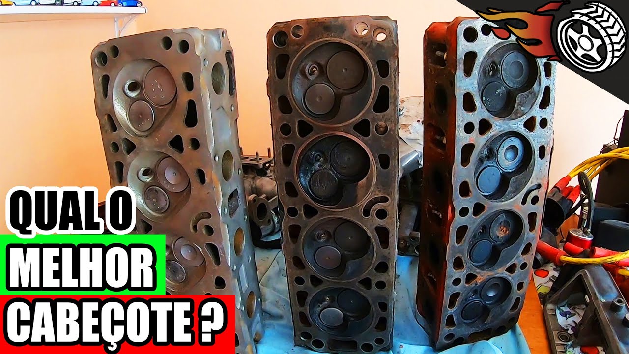 O MELHOR CABEÇOTE para Chevette Motor OHC - Diferenças entre cabeçote 1.4 e 1.6 - Milan Dark
