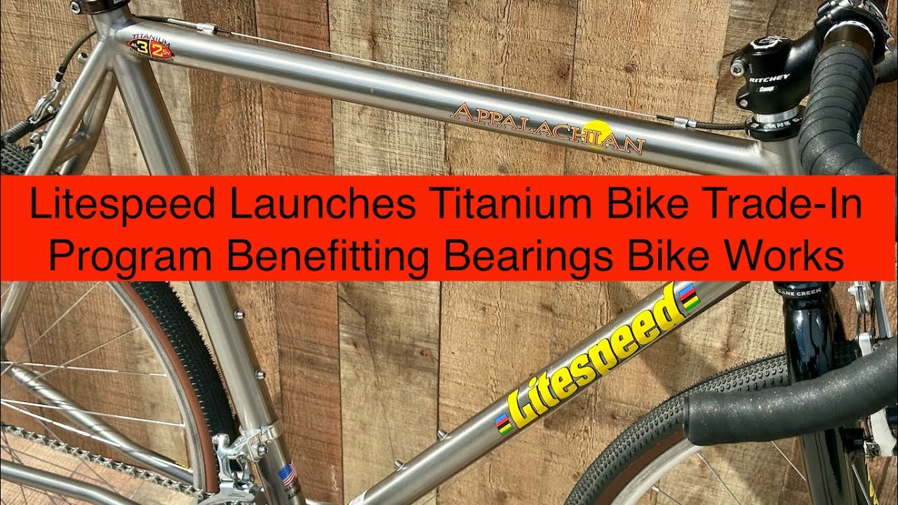 I Know A Guy Bicycles is live! Big News from Litespeed! Known for Titanium Road Bikes