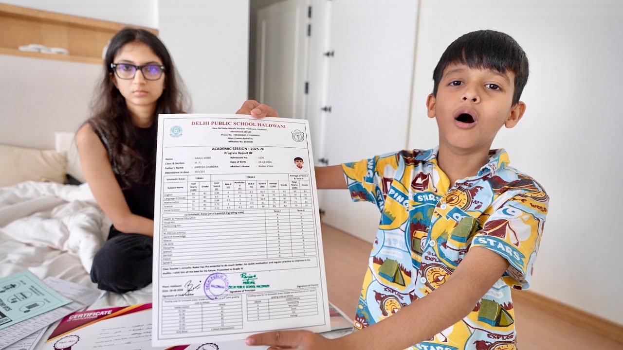 Kunali Ka Result Aagya 😲 Paas Or Fail ?