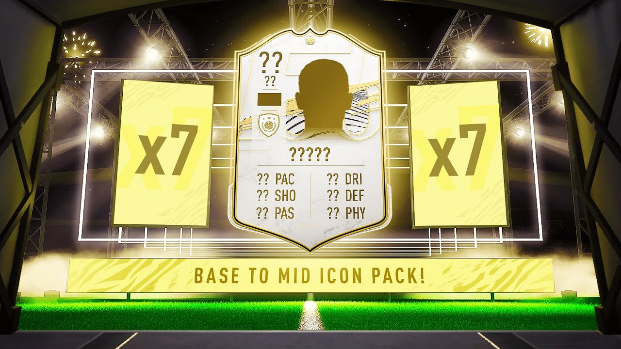 7x GUARANTEED BASE TO MID ICON PACKS! UMMM EA? FIFA 21 ULTIMATE TEAM