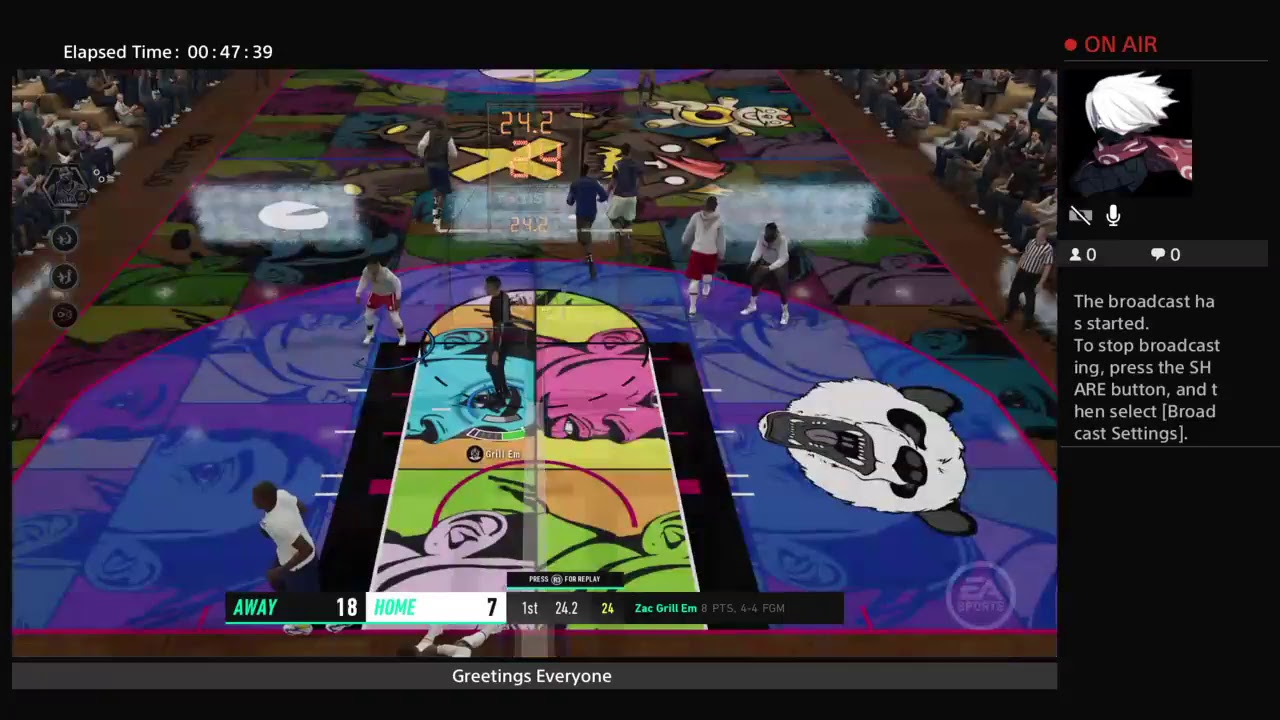 NBA LIVE 19 Court Battles
