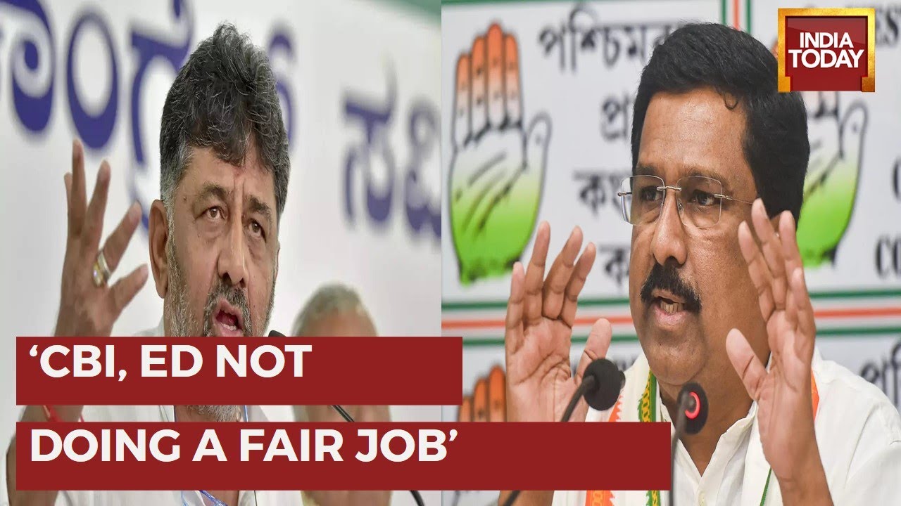 Congress MP Attacks Govt Agencies As DK Shivkumar Is Being Questioned By ED In Money Laundering Case