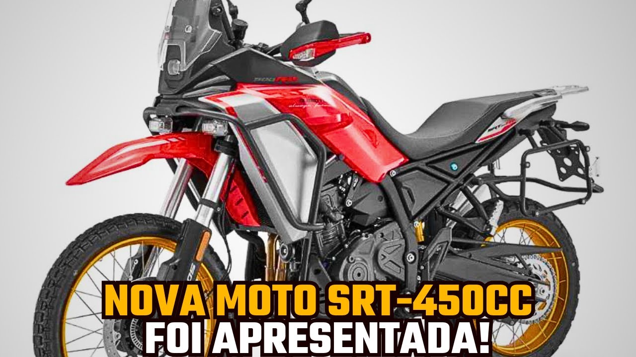 🚨B00MB4 - NOVA AVENTUREIRA QJMOTOR DE 450cc Apresentada!