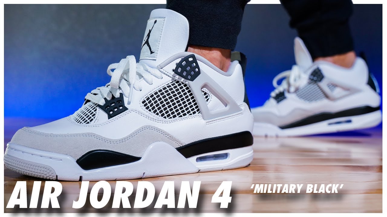 Air Jordan 4 Military Black