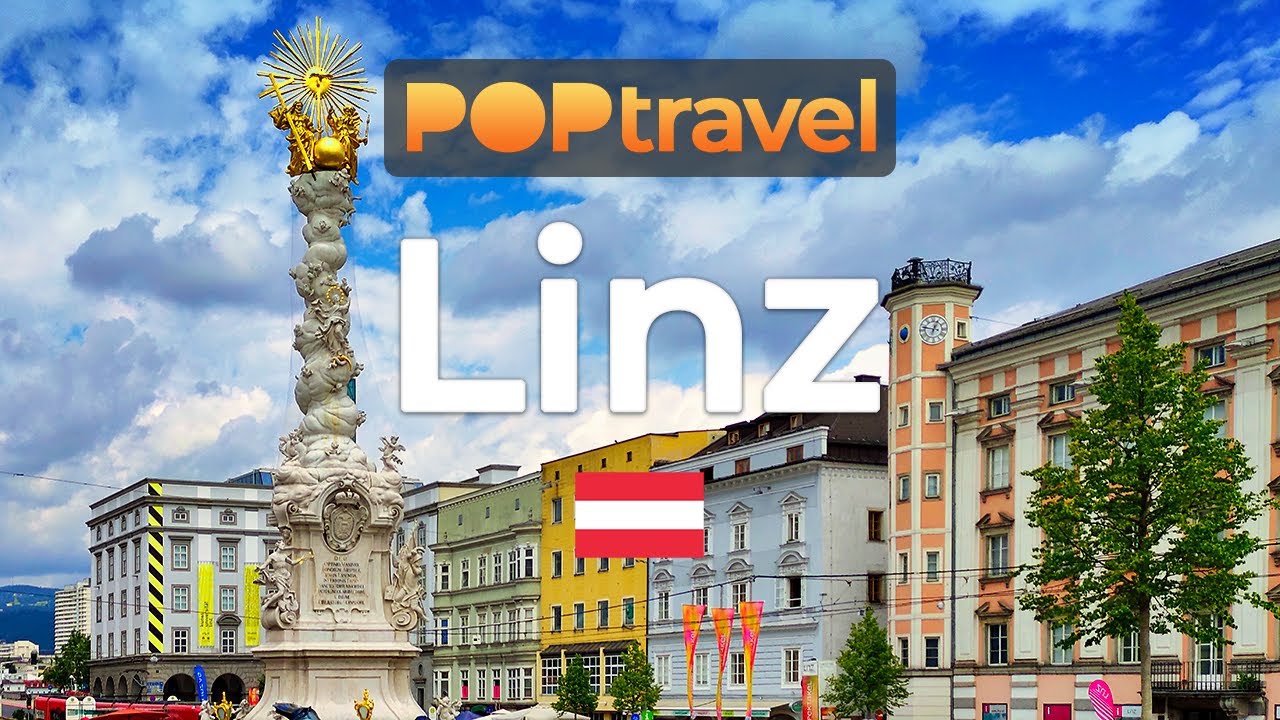 Walking in LINZ /  Austria 🇦🇹 - Summer Tour - 4K 60fps (UHD)