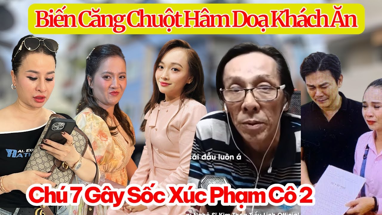Sáng 12.3 Biến Căng Chuột Đáp Trả Hâm Doạ Thực Khách, Chú 7 Hết Cứu Thật Rồi Xúc Phạm Người Lớn Tuổi