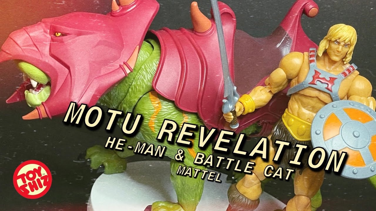 2021 HE-MAN & BATTLE CAT | MOTU Revelation by Mattel