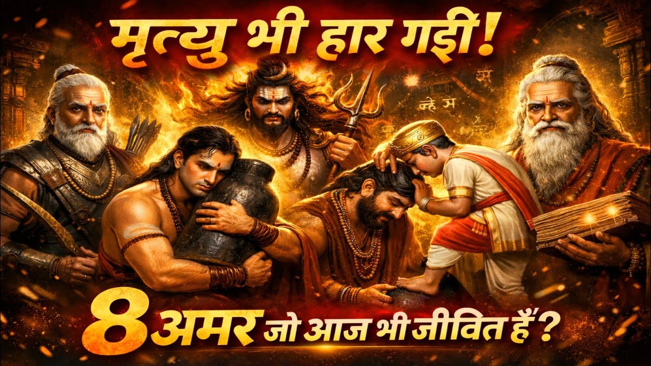 मृत्यु भी हार गई! 😱 ये 8 चिरंजीवी जो आज भी जीवित हैं 🔥 | Hindu Mysteries| PART 02 | ANANT SECRETS 