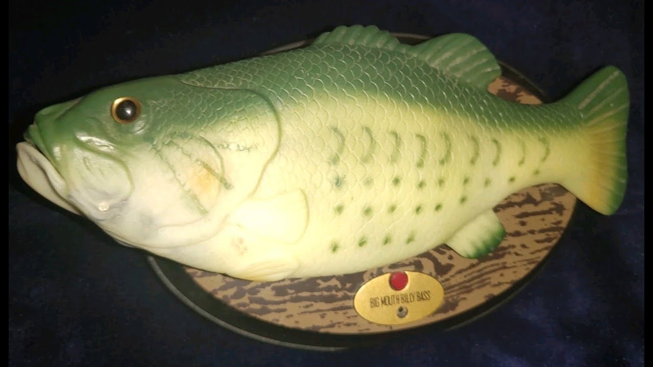 Big Mouth Billy Bass Singing Fish (2017 OOTB 3AA Battery)