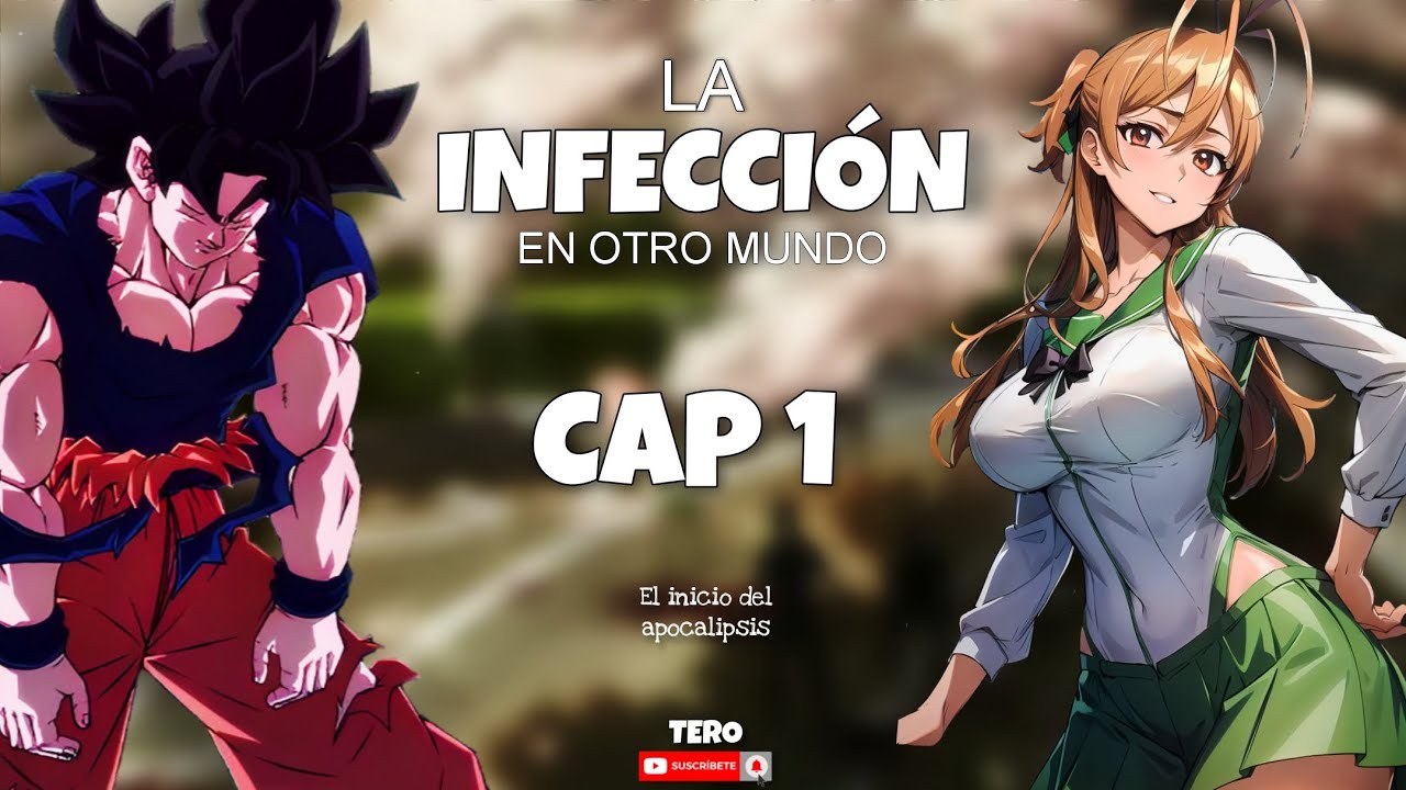 QHPS Goku caia en High School of the Dead capitulo 1