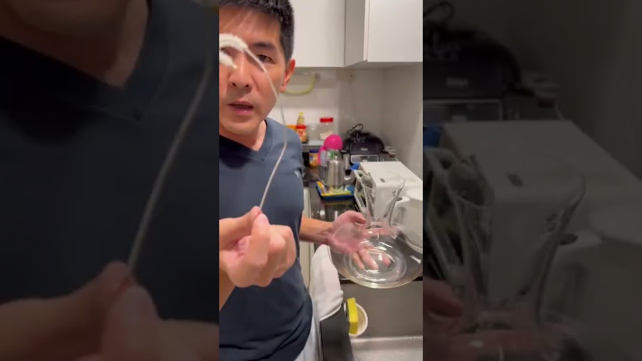 The wine noob&rsquo;s easy, fast and cheap way to clean a wine decanter