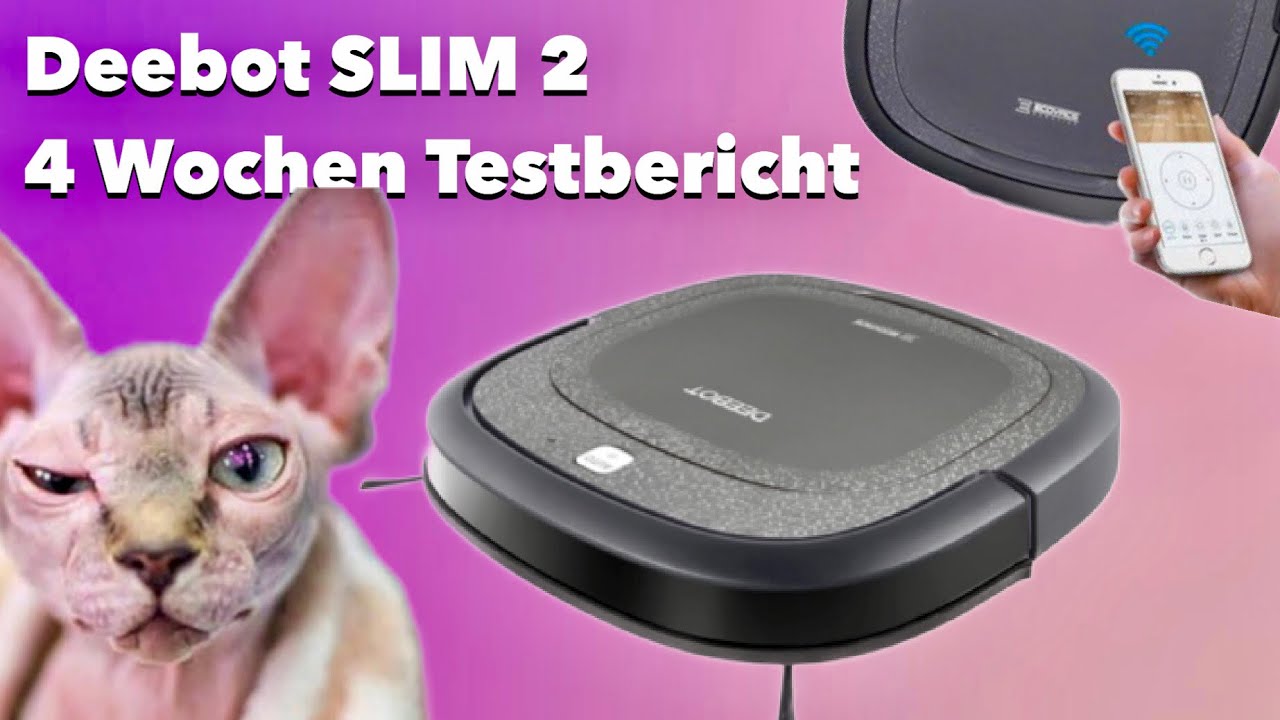 4 Wochen Testbericht zum Deebot Slim 2 Saugroboter - Hat Didi es drauf ? REVIEW TEST
