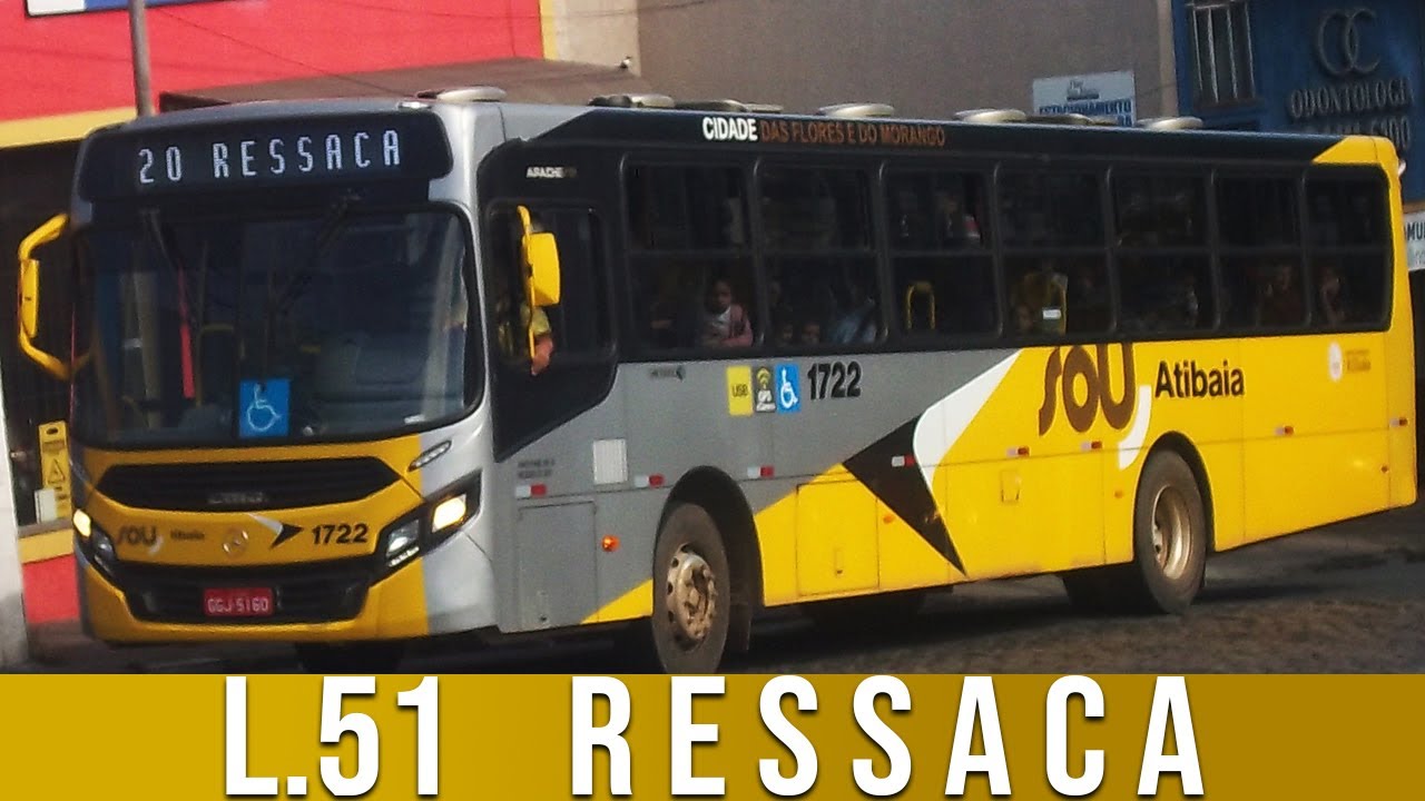 De Ônibus em Atibaia na linha 51 Usina X Ressaca!